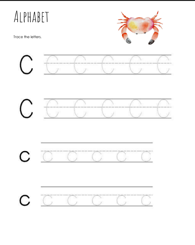 Alphabet sample 5